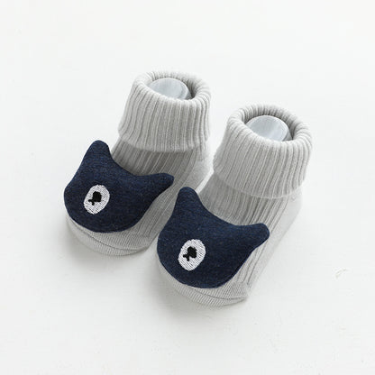 Baby & Kleinkind Anti-Rutsch Socken aus Baumwolle – rutschfeste Krabbelsocken