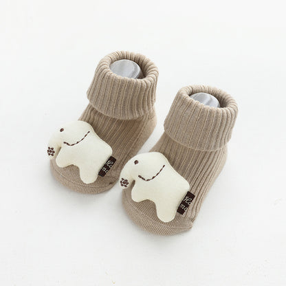 Baby & Kleinkind Anti-Rutsch Socken aus Baumwolle – rutschfeste Krabbelsocken