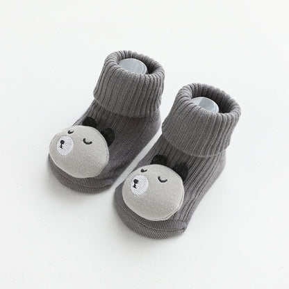Baby & Kleinkind Anti-Rutsch Socken aus Baumwolle – rutschfeste Krabbelsocken