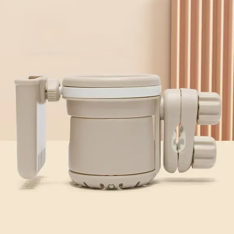 3-in-1 Kinderwagen Getränkehalter mit Handyhalter – Universal Becherhalter & Flaschenhalter