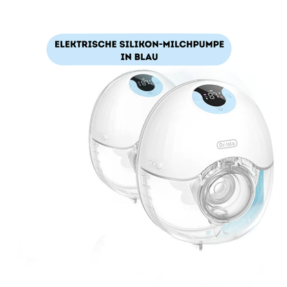 Elektrische Silikon Milchpumpe kabellos – USB aufladbare Brustpumpe mit 4 Modi & 36 Stufen