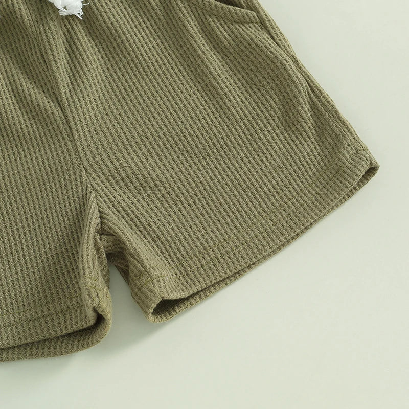Baby & Kleinkind 2-Teiler „Mama’s Boy“ aus Baumwolle – Sommer Outfit Set