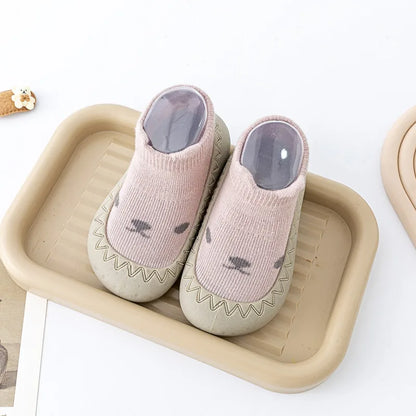 Baby & Kleinkind Lauflernschuhe aus Baumwolle mit weicher rutschfester Sohle – Unisex Kinderschuhe