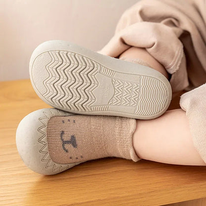 Baby & Kleinkind Lauflernschuhe aus Baumwolle mit weicher rutschfester Sohle – Unisex Kinderschuhe