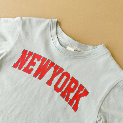 Baby & Kleinkind Sommer 2-Teiler aus Baumwolle – T-Shirt & Shorts Set „NEW YORK“