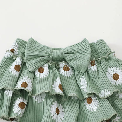 Baby Mädchen 3-Teiler „Daddy’s Girl“ aus Baumwolle – Sommer Outfit Set