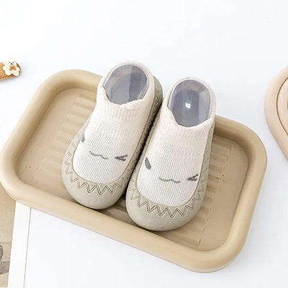 Baby & Kleinkind Lauflernschuhe aus Baumwolle mit weicher rutschfester Sohle – Unisex Kinderschuhe