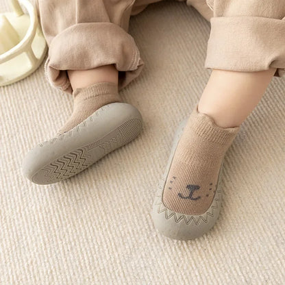 Baby & Kleinkind Lauflernschuhe aus Baumwolle mit weicher rutschfester Sohle – Unisex Kinderschuhe
