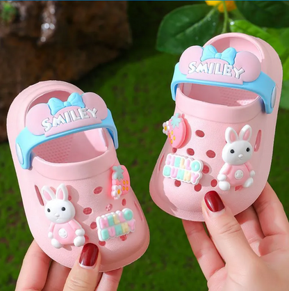 Kinder Sommer Clogs – Leichte rutschhemmende Slipper für Babys & Kleinkinder (1–5 Jahre) – Schnell & einfach im Alltag anzuziehen
