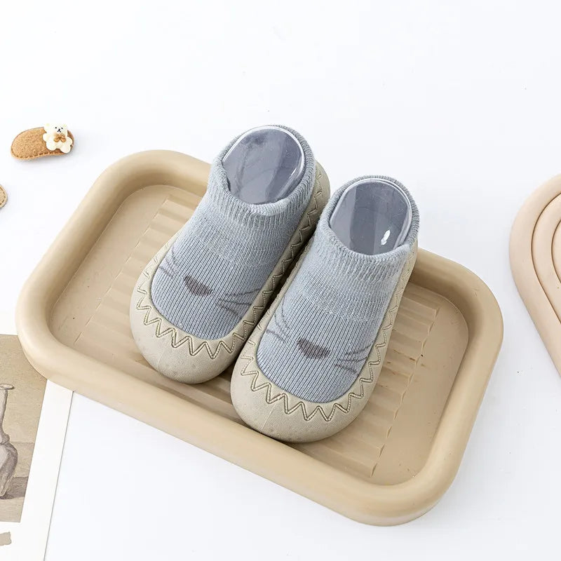 Baby & Kleinkind Lauflernschuhe aus Baumwolle mit weicher rutschfester Sohle – Unisex Kinderschuhe