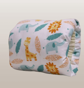 Stillkissen für den Arm – waschbares Baby Stillkissen aus 100% Baumwolle (kompakt & verstellbar)