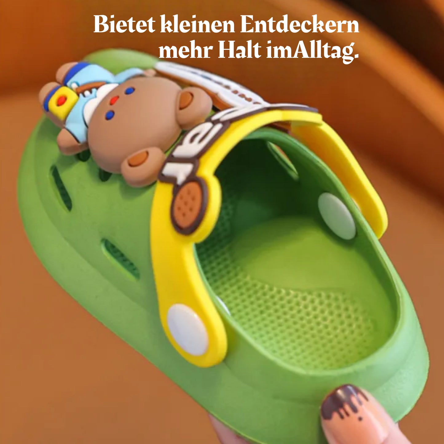 Kinder Sommer Clogs – Leichte rutschhemmende Slipper für Babys & Kleinkinder (1–5 Jahre) – Schnell & einfach im Alltag anzuziehen
